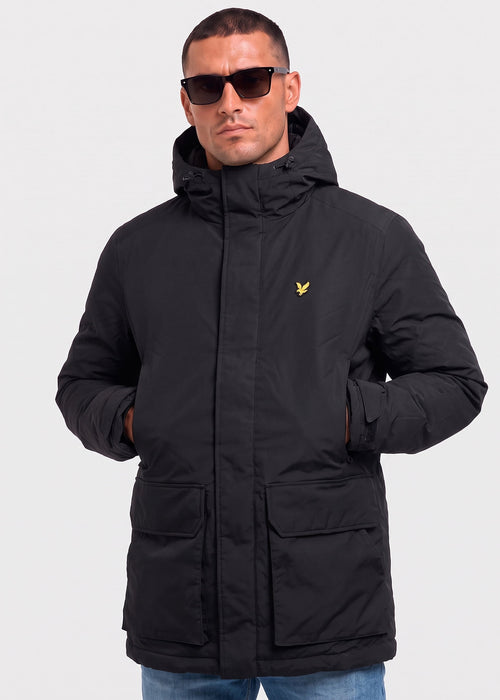 Membrane parka - jet black