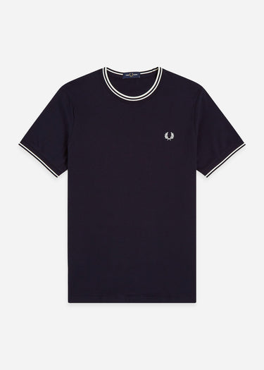 Fred Perry T-shirts Twin tipped t-shirt - navy