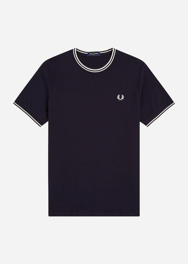 Fred Perry T-shirts Twin tipped t-shirt - navy