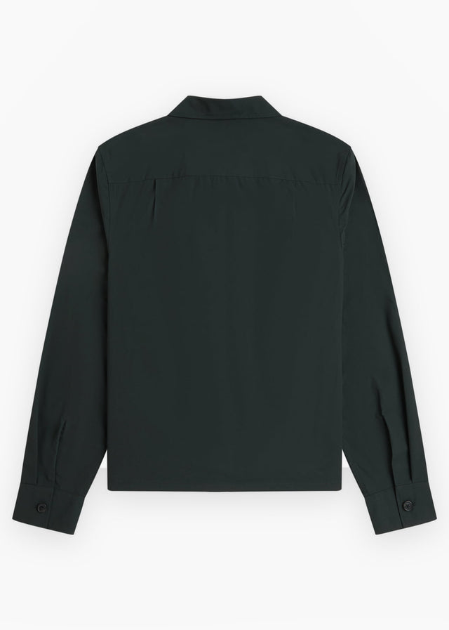 Fred Perry Overshirts Poplin overshirt - night green
