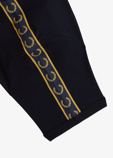 Fred Perry T-shirts Contrast tape ringer t-shirt - navy honeycomb