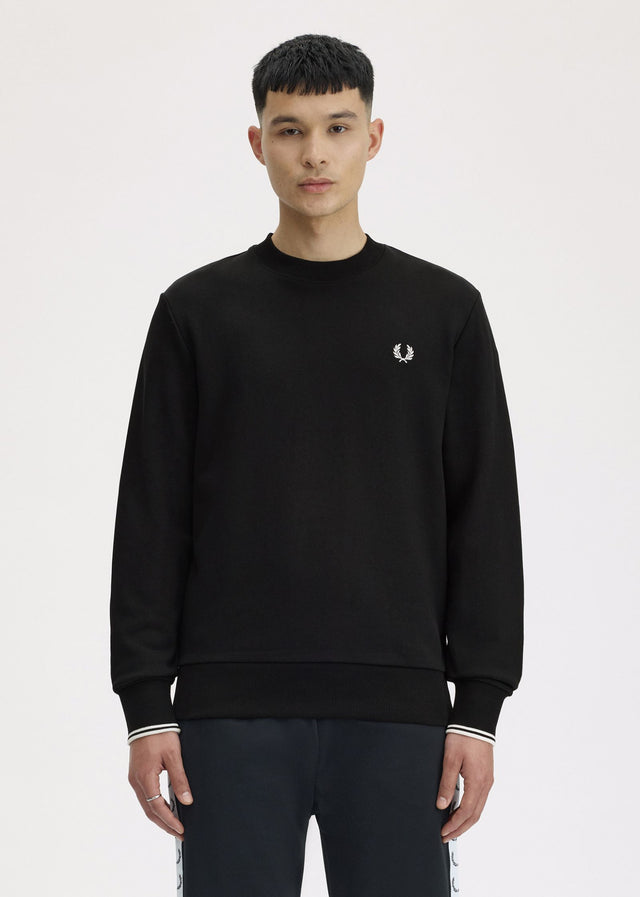 Fred Perry Truien Crew neck sweatshirt - black archive