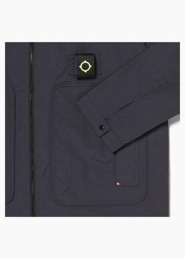 MA.Strum Jassen Velum runner jacket - ink navy