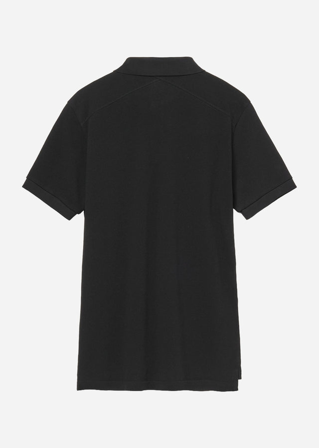 MA.Strum Polo's Mastrum pique polo - jet black
