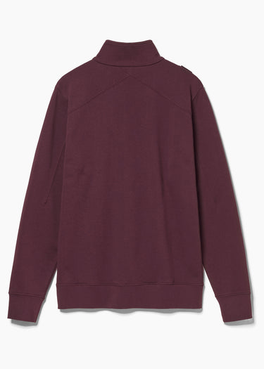 MA.Strum Truien Training quarter zip sweatshirt - wine