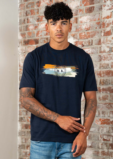 Marshall Artist T-shirts Equinox t-shirt - navy