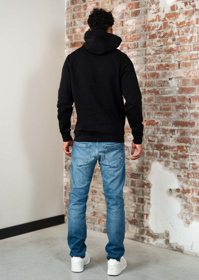 Weekend Offender Hoodies Ribbe - black