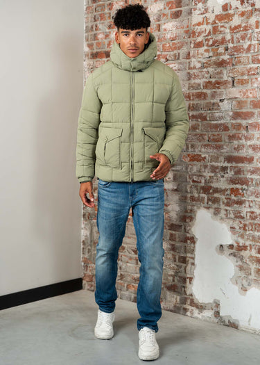 Marshall Artist Jassen Yukon bubble jacket - clay