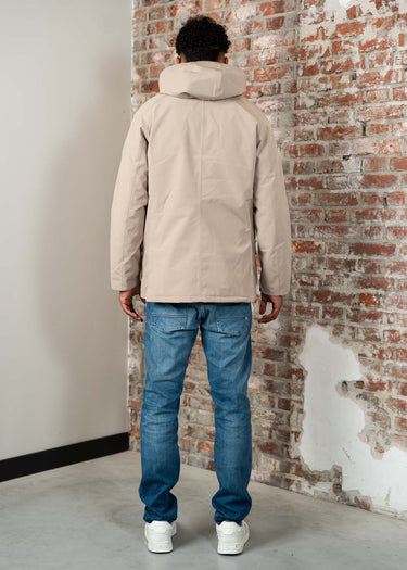 Barbour Jassen Winter ashby waterproof jacket - washed stone