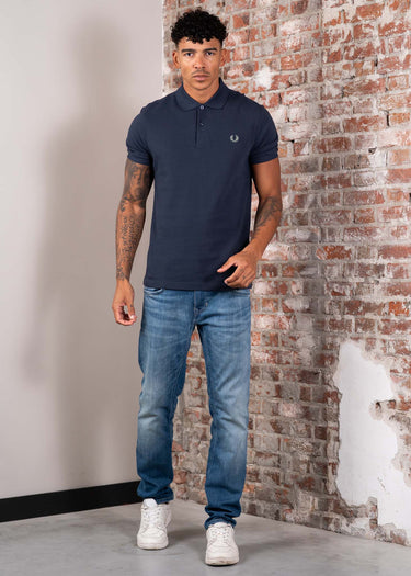 Fred Perry Polo's Plain polo - dark airforce bayleaf