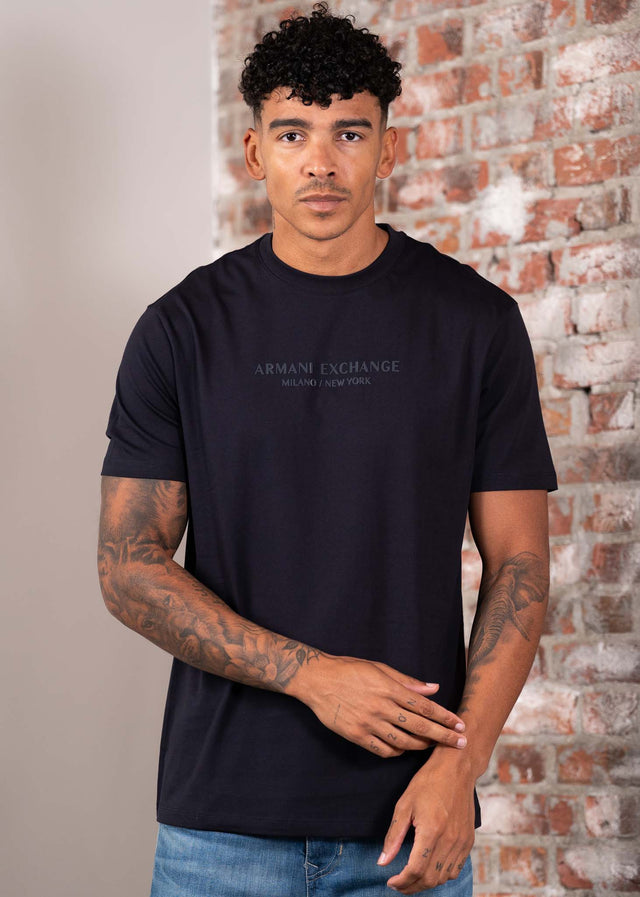 Armani Exchange T-shirts T-shirt - deep navy