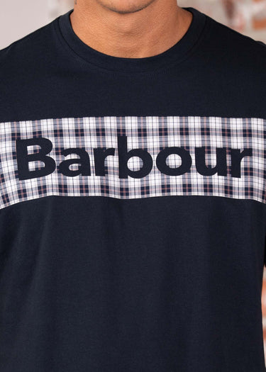 Barbour T-shirts Bancroft tailored t-shirt - navy