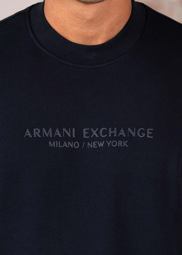 Armani Exchange Truien Sweatshirt - deep navy