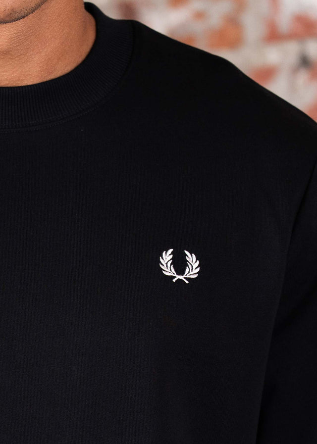 Fred Perry Truien Crew neck sweatshirt - black