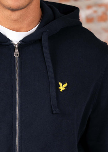 Lyle & Scott Vesten Zip through hoodie - dark navy