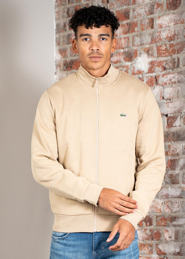 Lacoste Vesten Brushed fleeced zip - viennese