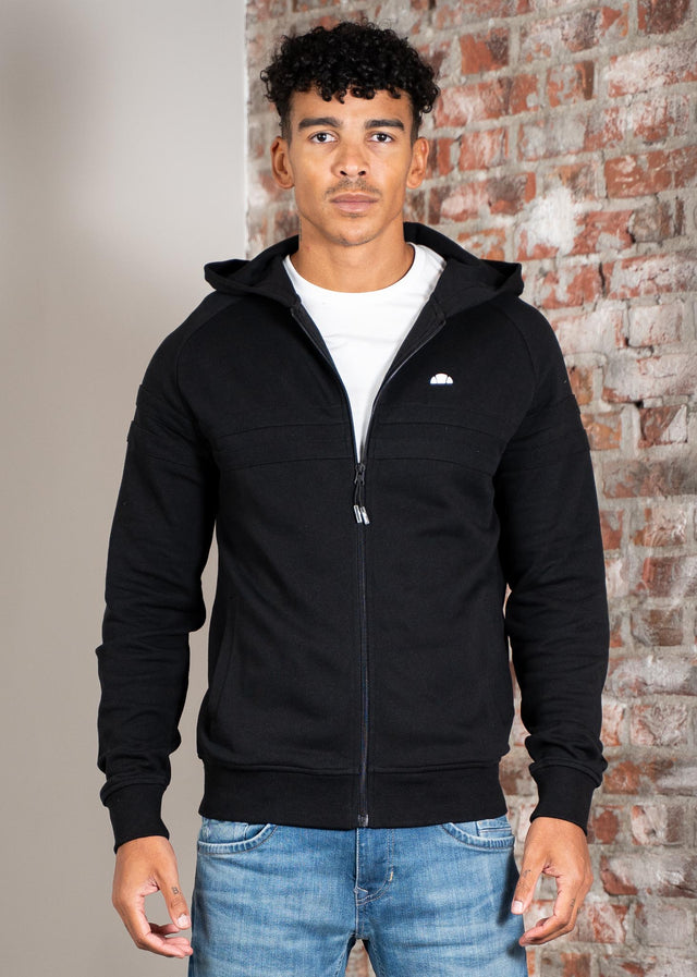 Ellesse Vesten Rimella full-zip hoody - black