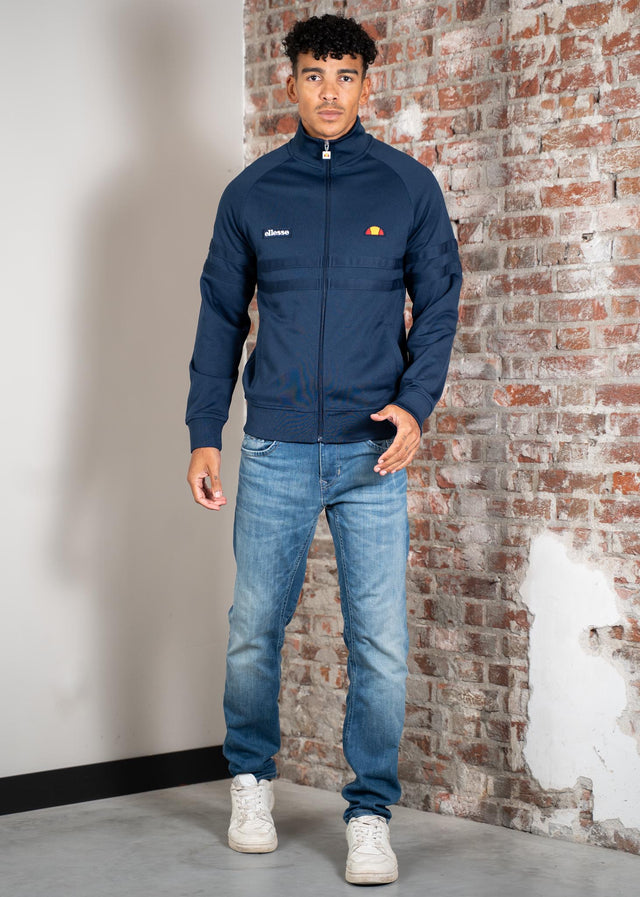 Ellesse Vesten Rimini track jacket - navy mono