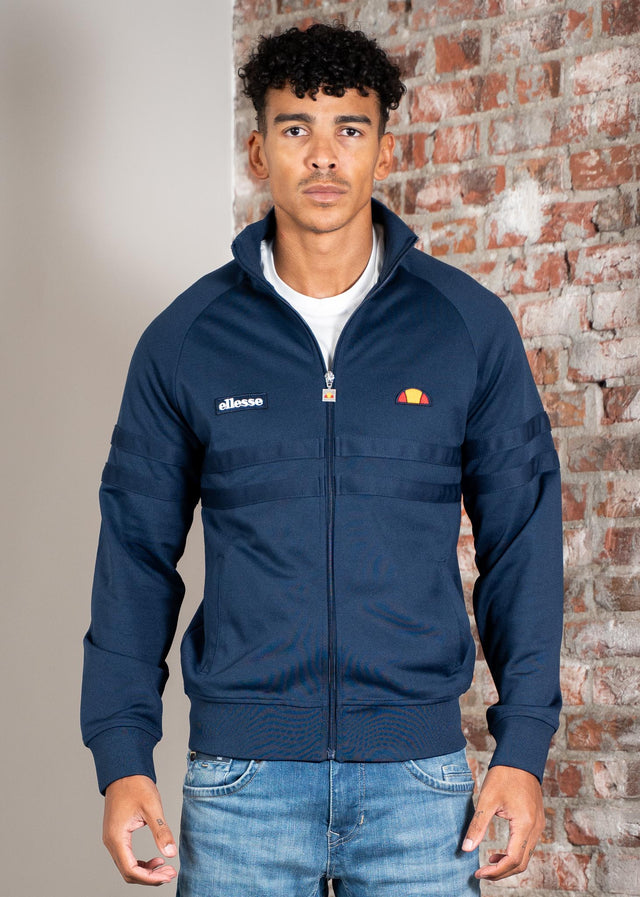 Ellesse Vesten Rimini track jacket - navy mono