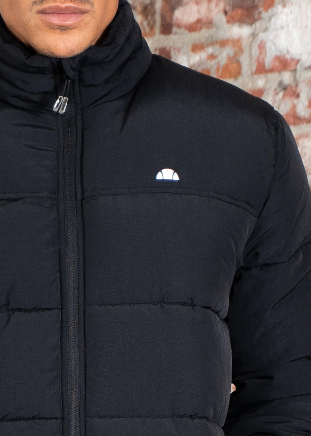 Ellesse Jassen Nebulus padded jacket - black