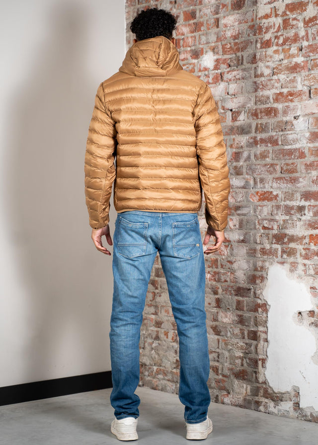 Lacoste Jassen Puffer jacket - dark tate