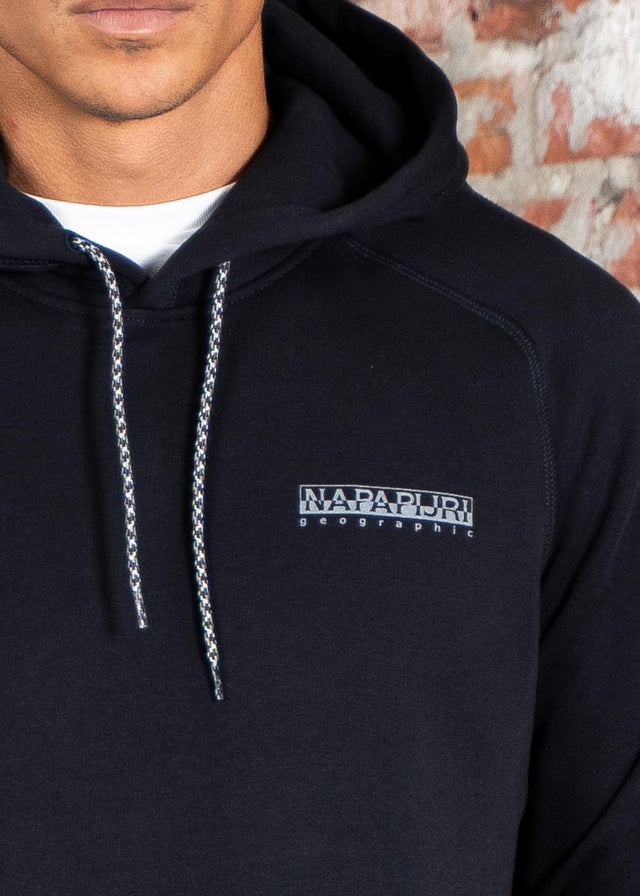 Napapijri Hoodies Back graphic hoodie - black beauty