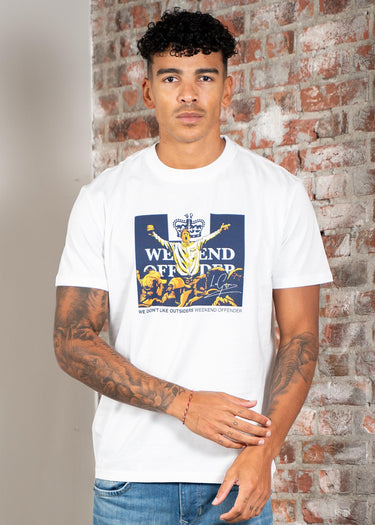 Weekend Offender T-shirts Leo gregory - white