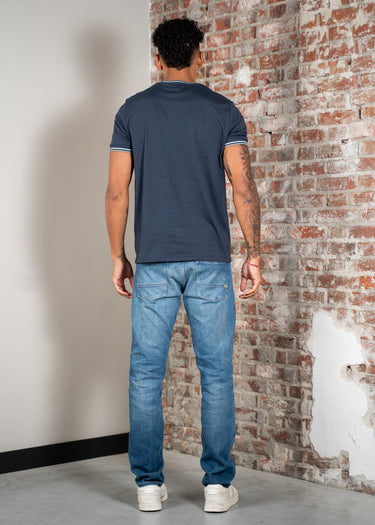 Fred Perry T-shirts Twin tipped t-shirt - dark airforce light ice bayleaf