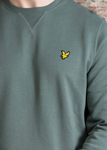 Lyle & Scott Truien Crew neck sweatshirt - green mercurial