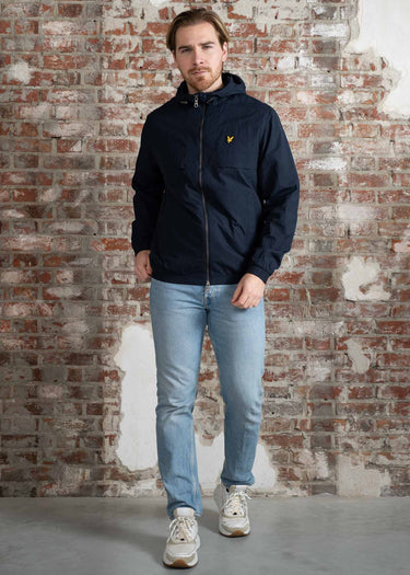 Lyle & Scott Jassen Lightweight ripstop jacket - dark navy