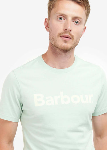 Barbour T-shirts  Logo tee - dusty mint 