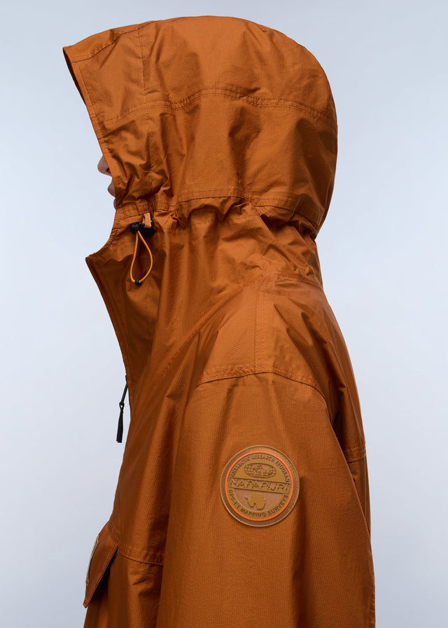 Napapijri Jassen Lightweight Packable Rainforest Overhead rf next Jacket - sugar almon