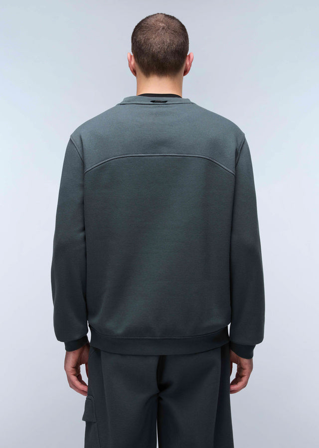 Napapijri Truien Badge crewneck sweater - green urban (Copy)