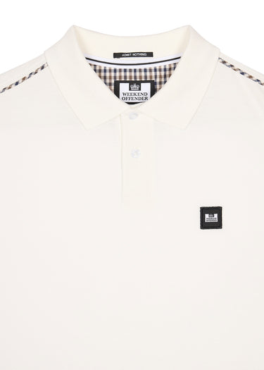 Weekend Offender Polo's  Sakai - winter white house check 