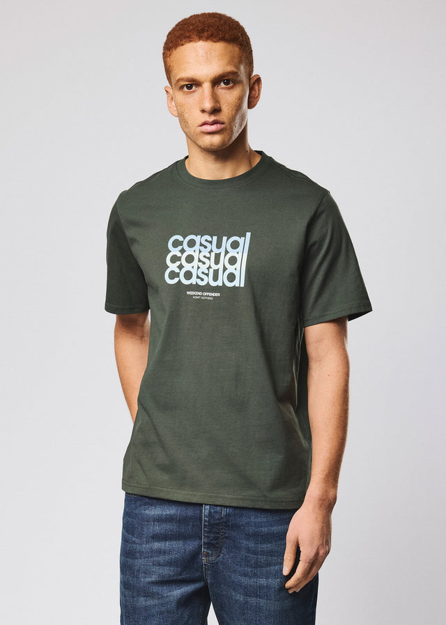 Weekend Offender T-shirts W.O.L. - black forest