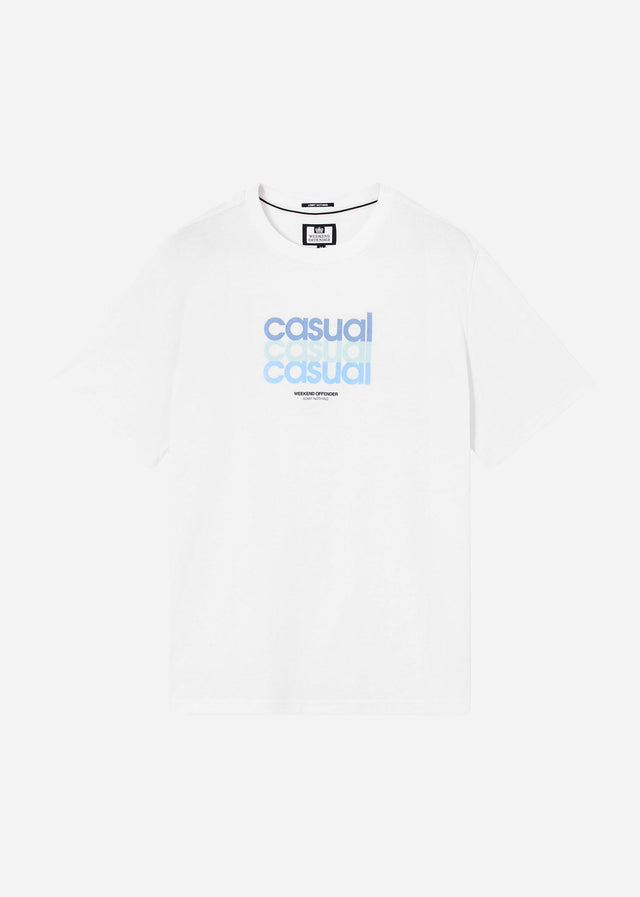 Weekend Offender T-shirts W.O.L. - white