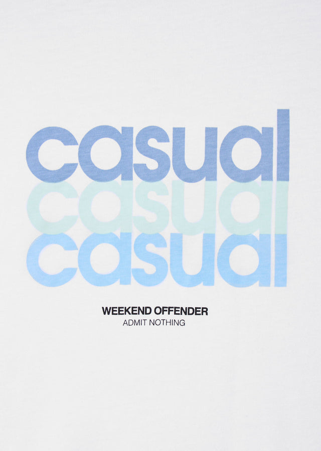 Weekend Offender T-shirts W.O.L. - white