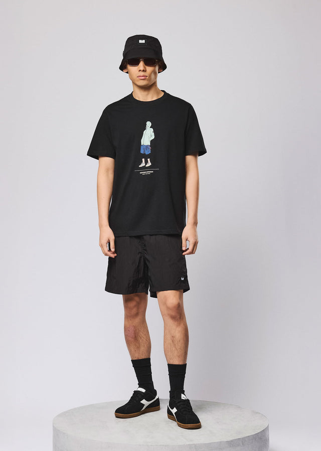 Weekend Offender T-shirts Drarga graphic tee - black