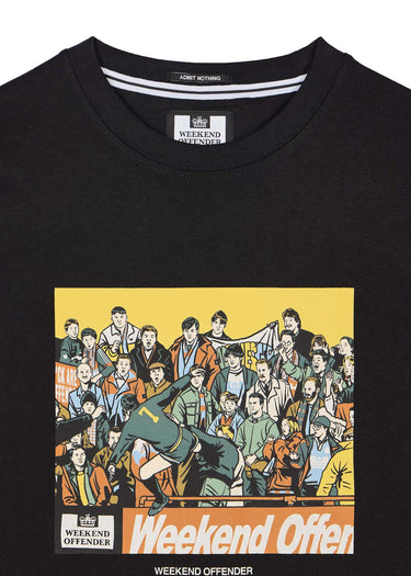 Weekend Offender T-shirts Selhurst - black