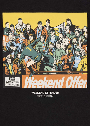 Weekend Offender T-shirts Selhurst - black