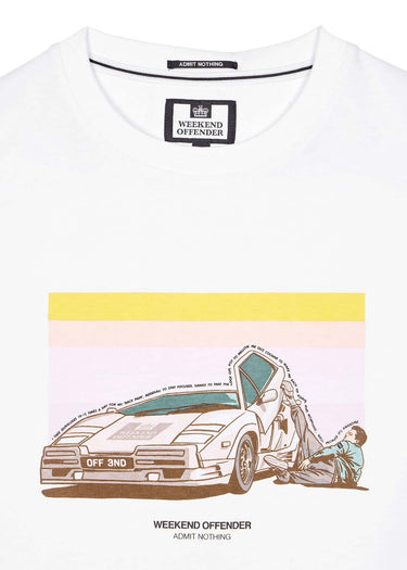 Weekend Offender T-shirts Quaaludes - white