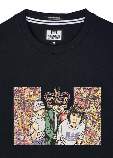 Weekend Offender T-shirts Number 5 - navy