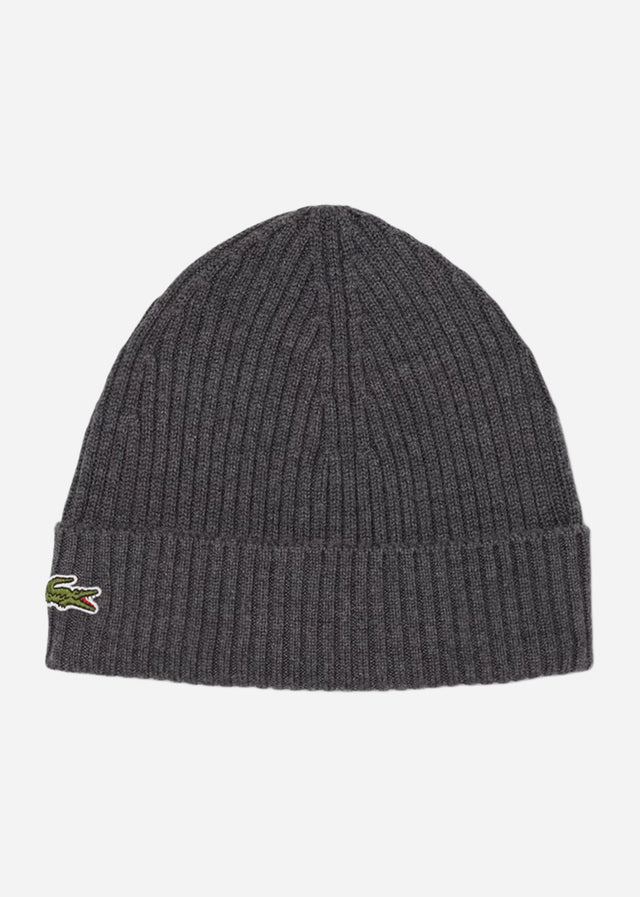 Lacoste Mutsen Beanie - grey