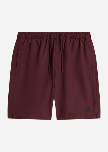 Fred Perry Zwembroeken Classic swimshort - oxblood