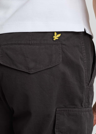 Lyle & Scott Korte Broeken Cargo short - gunmetal