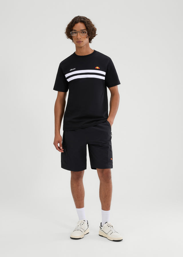 Ellesse T-shirts Venire tee - black white