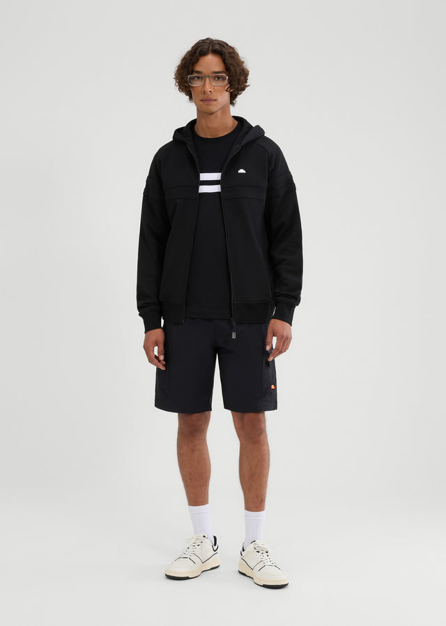 Ellesse Vesten Rimella full-zip hoody - black