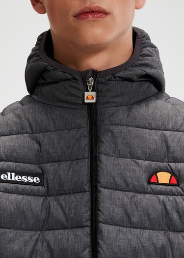 Ellesse Jassen  Lombardy padded jacket - dark grey marl 