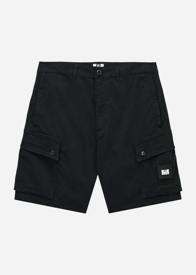 Weekend Offender Korte Broeken Ksar cargo short - black