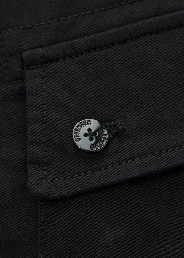 Weekend Offender Korte Broeken Ksar cargo short - black